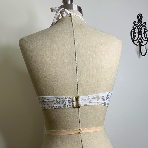 Gold Metallic Animal Print by Smart & Sexy Sz 36C - Picture 6 of 10